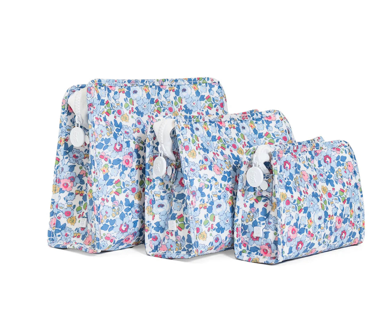 TRVL Roadie Large Ribbon Floral Zip Pouch