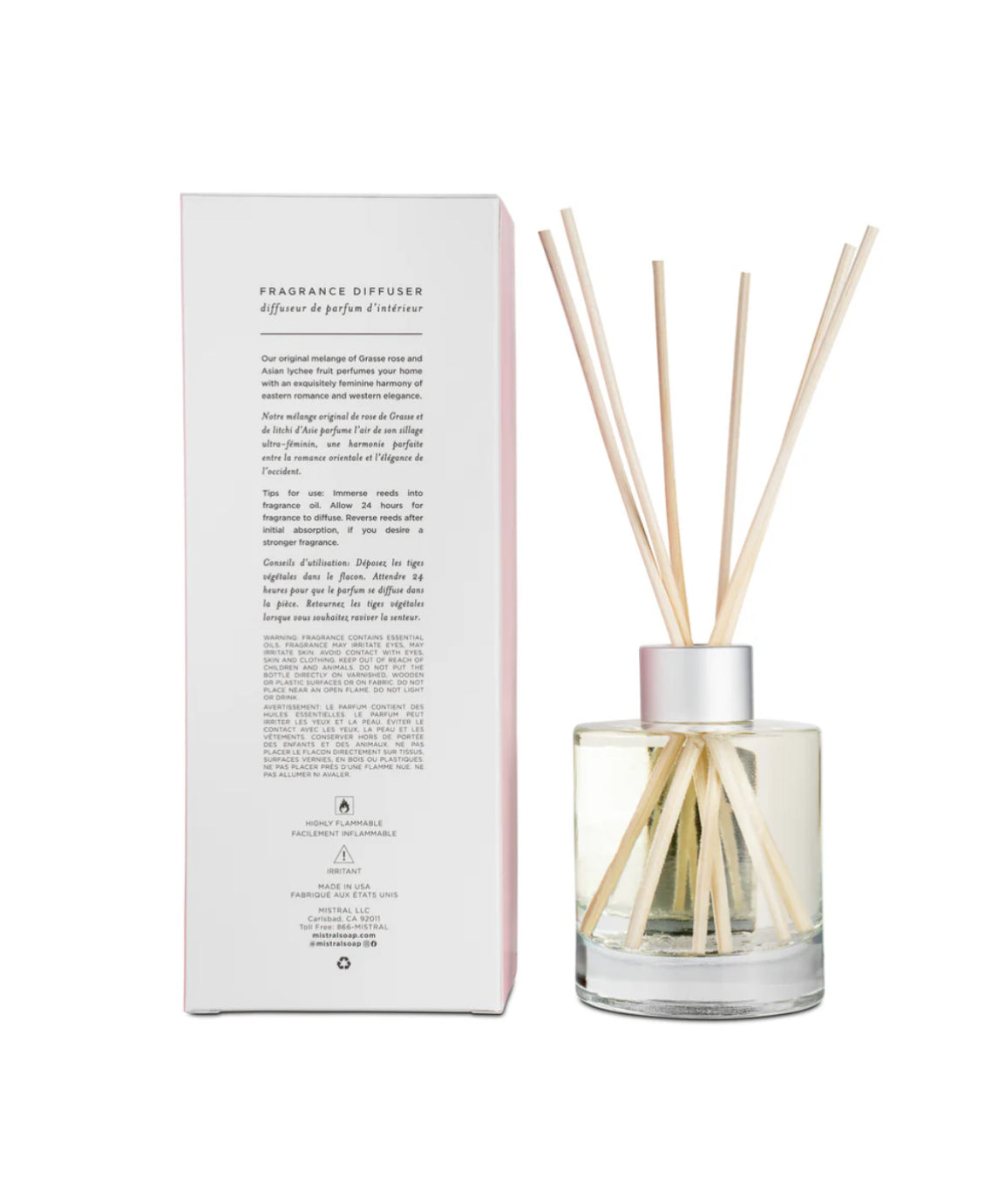 Mistral Home Diffuser Lychee Rose
