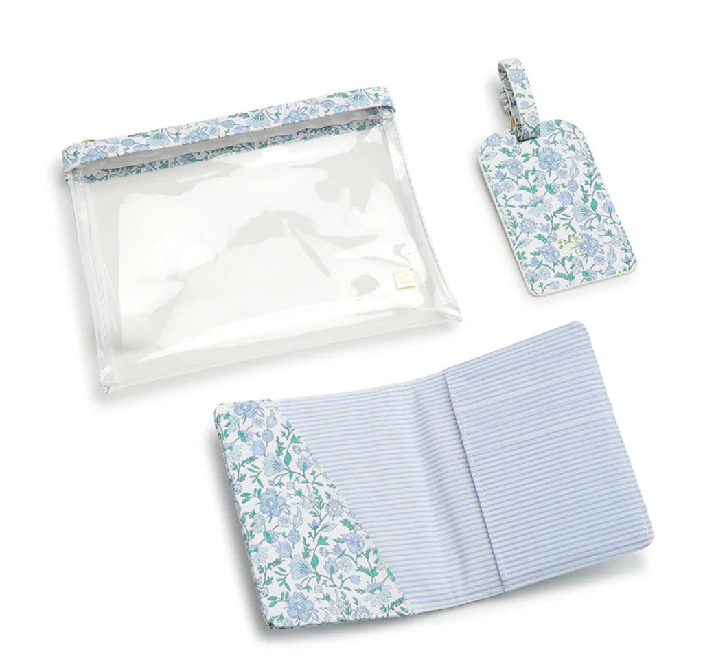 Luxe Hamptons Saffiano 3- Piece TRVL Set