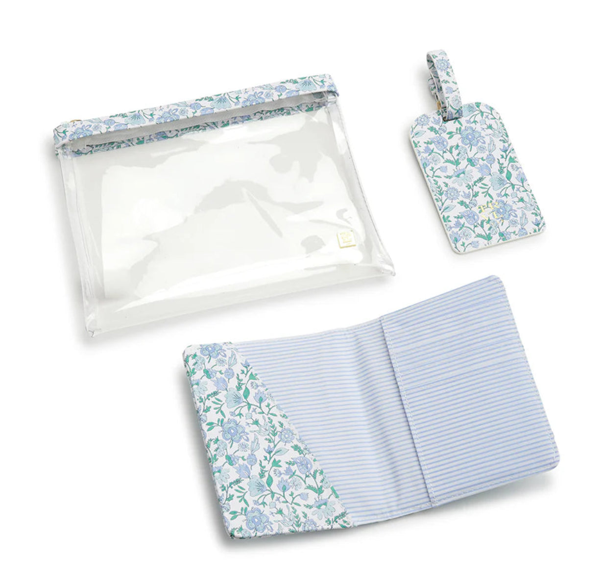 Luxe Hamptons Saffiano 3- Piece TRVL Set