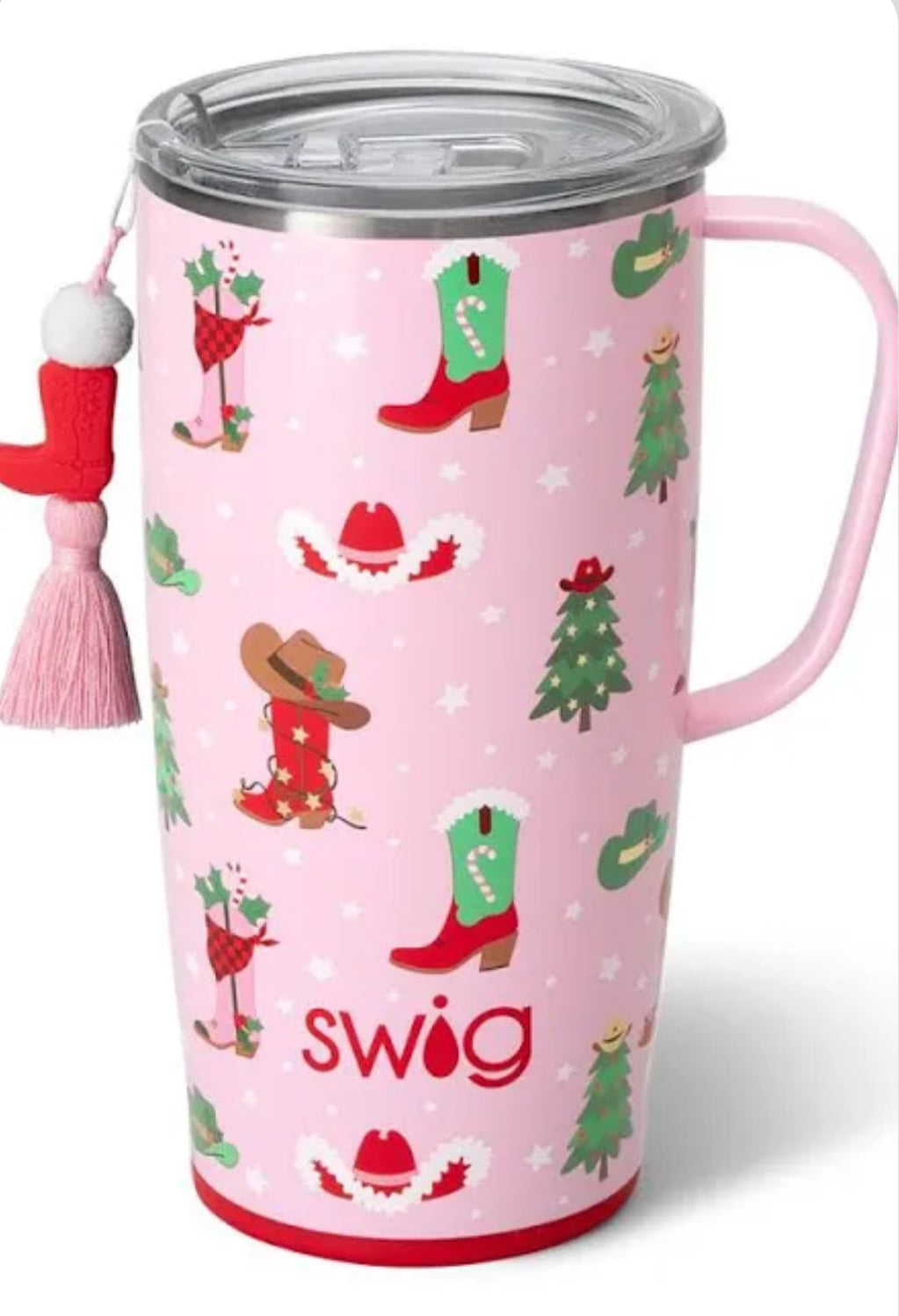 Howdy Holidays Swig