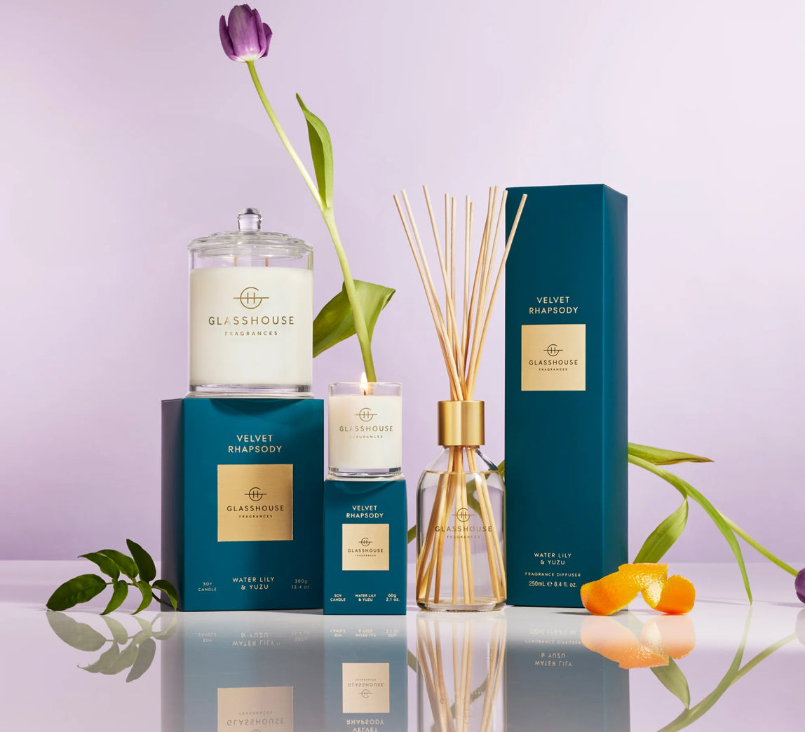 Velvet Rhapsody 13.4oz Candle by Glasshouse