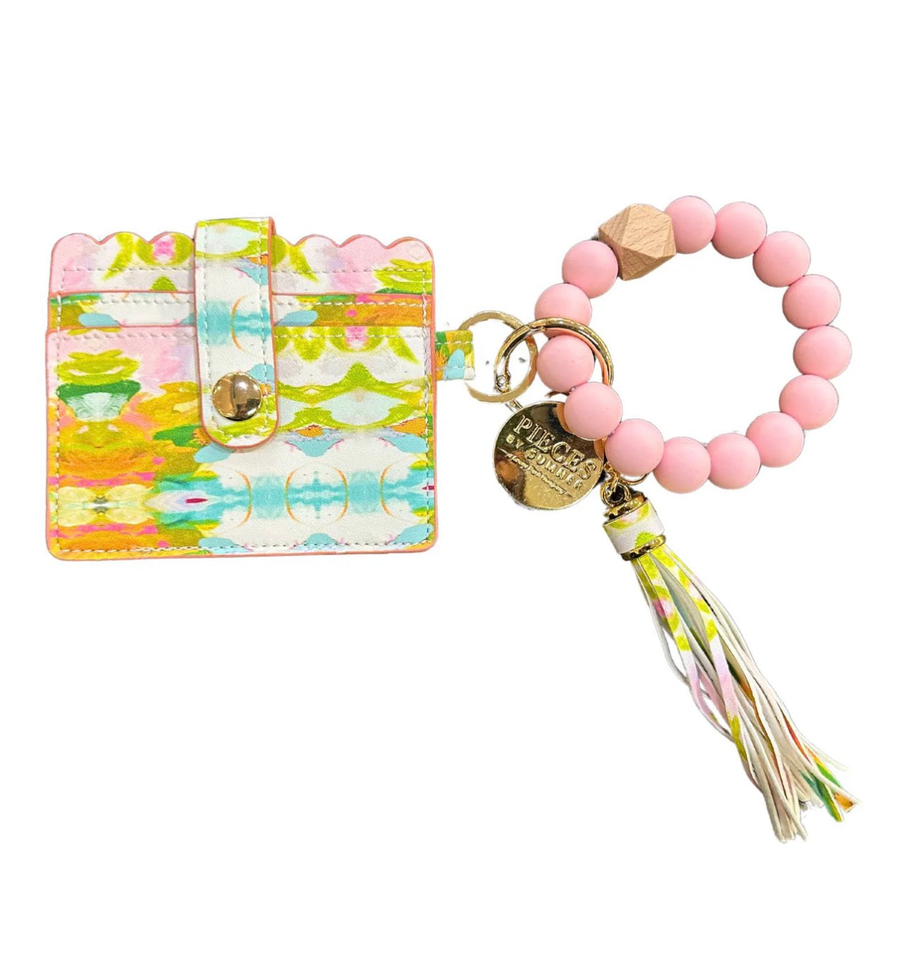 Palm Beach Keychain Wristlet Wallet