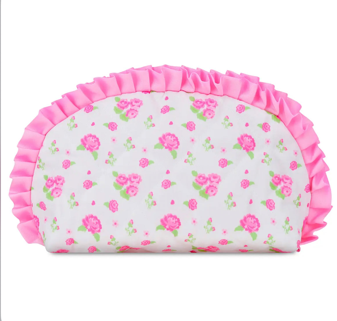 Pretty in Pink Oval Cosmetic Bag