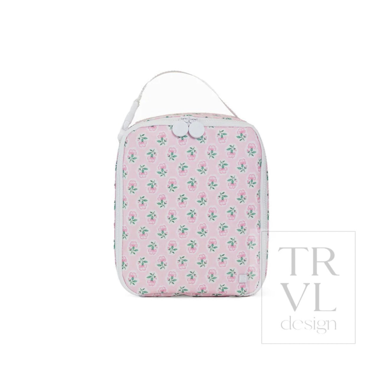 TRVL Insulated Lunch Bag | Petite Fleur Pink