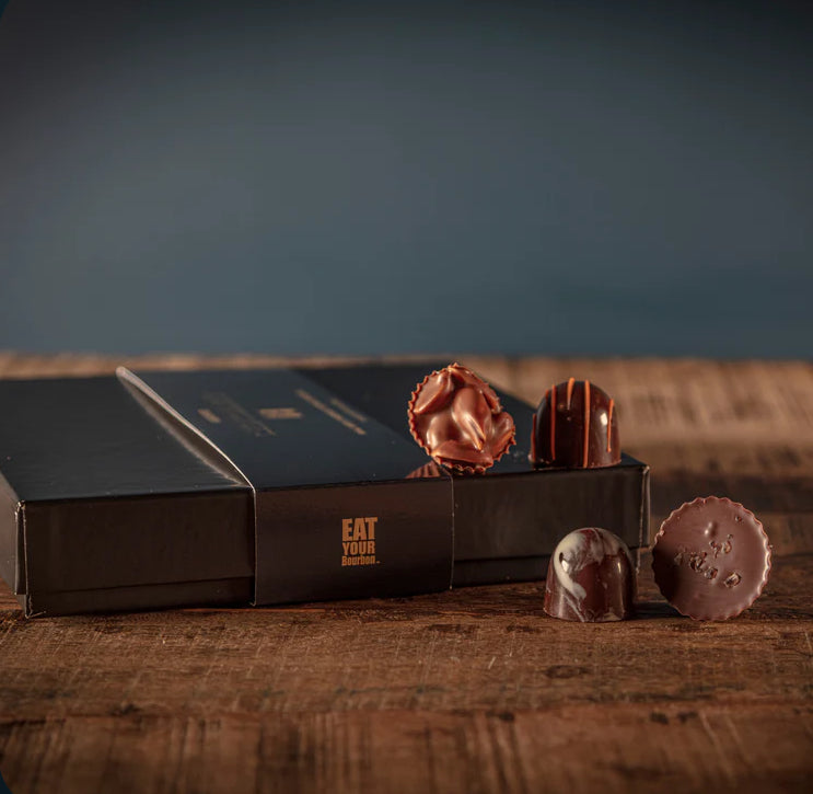 Bourbon Barrel Assorted Artisan Chocolates-16 Pieces