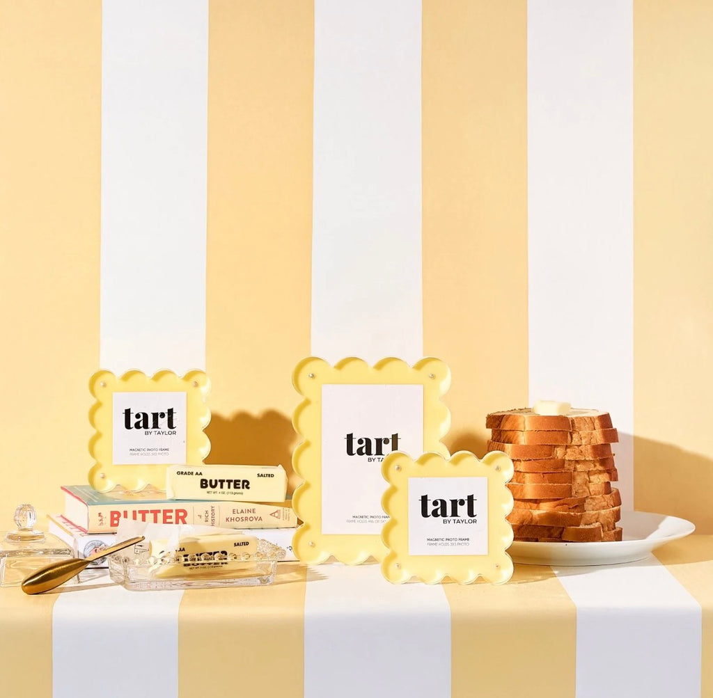 Butter Yellow Mini Acrylic Picture Frame