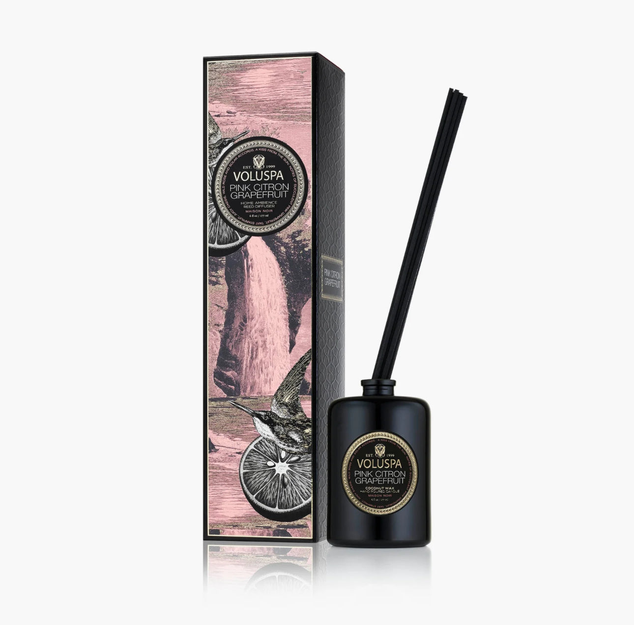 Pink Citron Voluspa Reed Diffuser