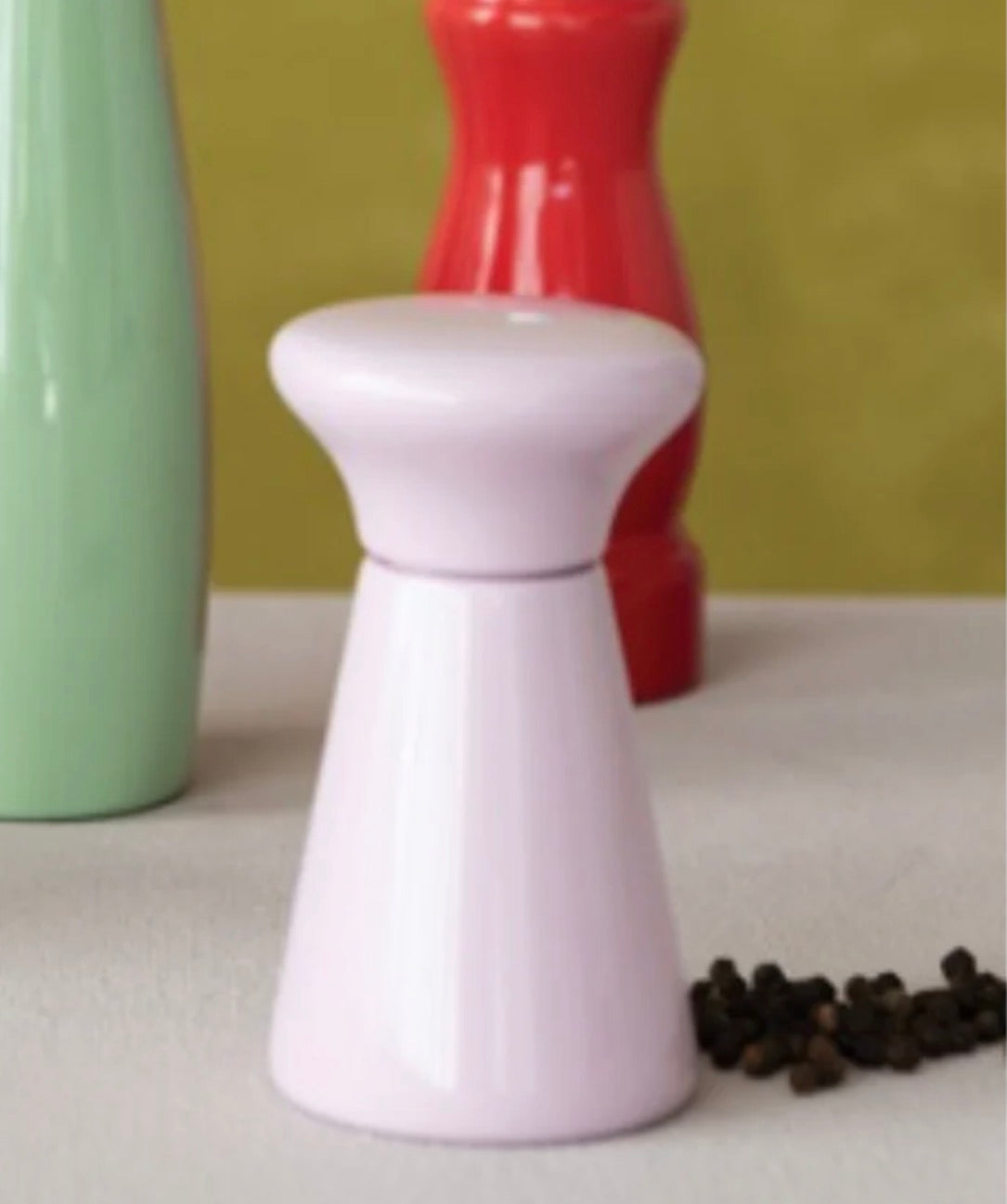 4” Rubber wood Salt & Pepper Mill Set