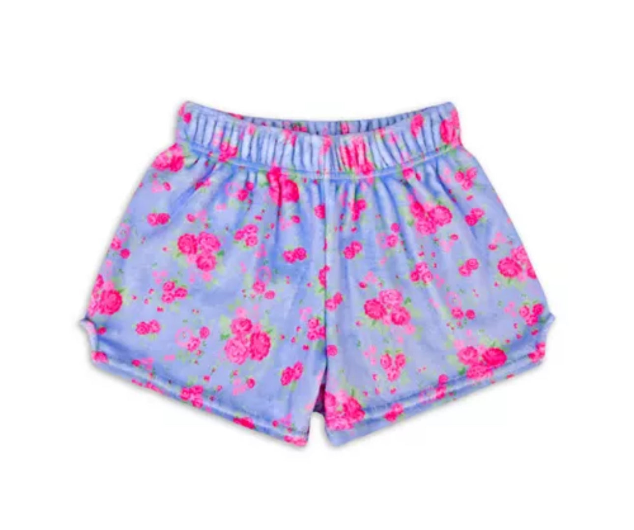 Ditsy Floral Plush Shorts