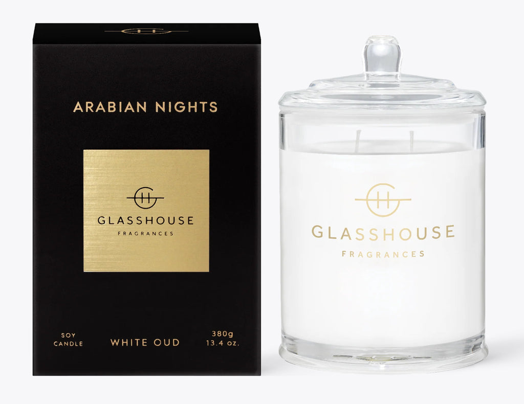 Glasshouse Arabian Nights 13.4oz Candle