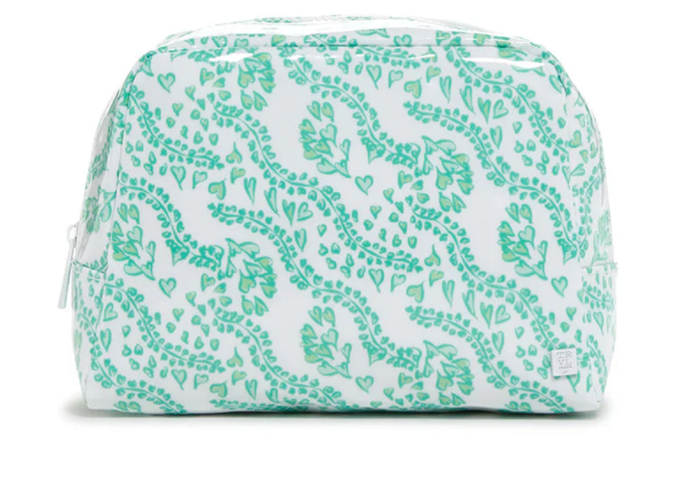 Luxe Gloss All Heart Green Medium Wash Bag