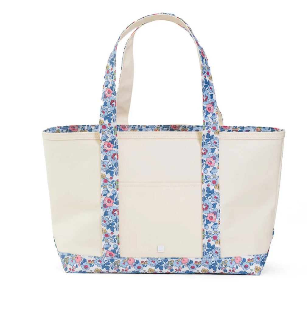 Medium Coated Canvas Tote | TRVL Design | Bridge Hamptons Floral