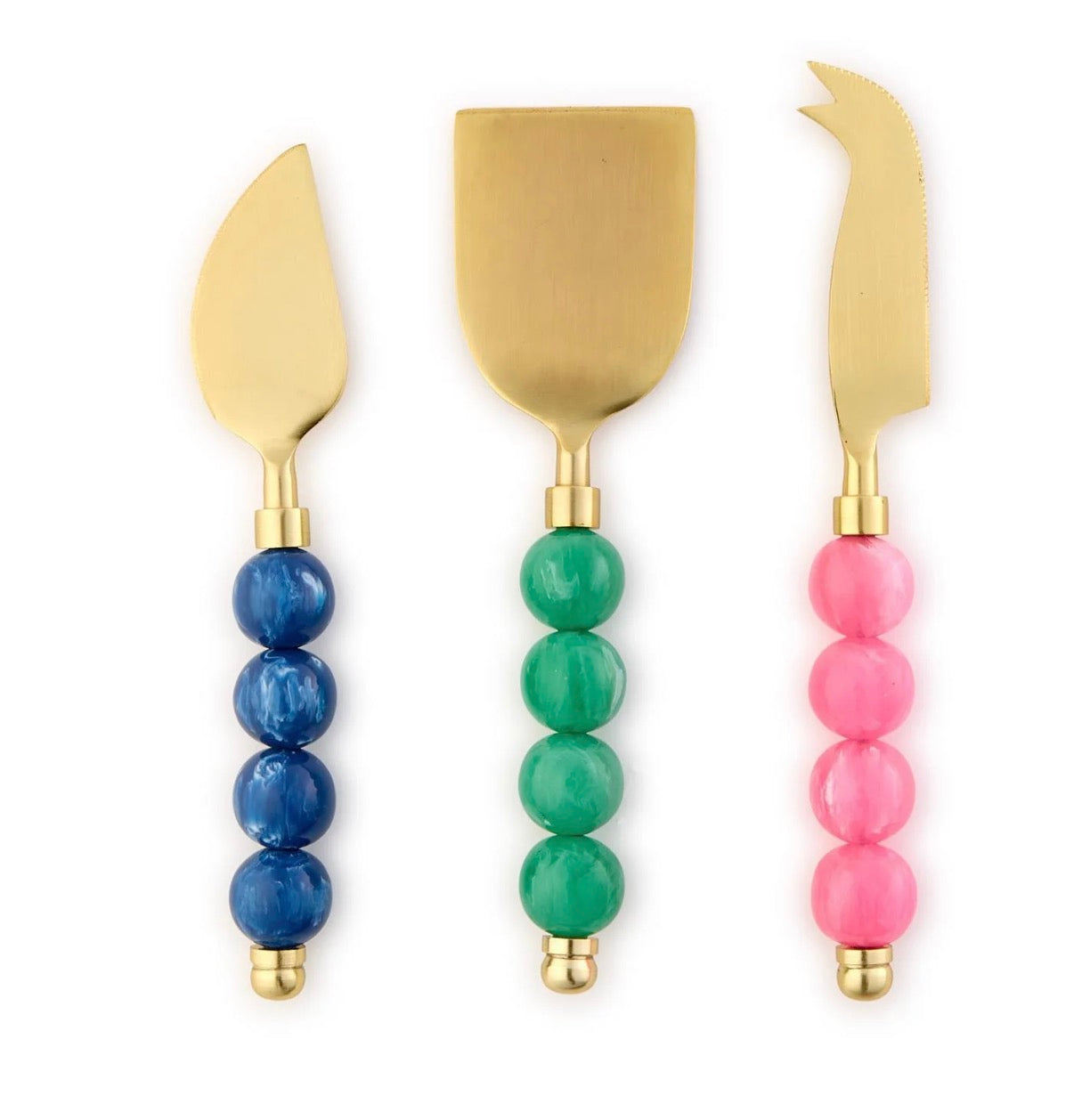 Color Pop Set of 3 Cheese Knives