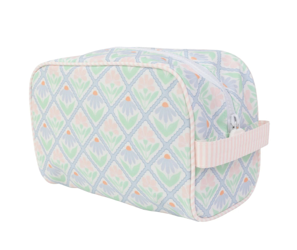 The Dopp Kit Pastel Floral Apple of My Isla