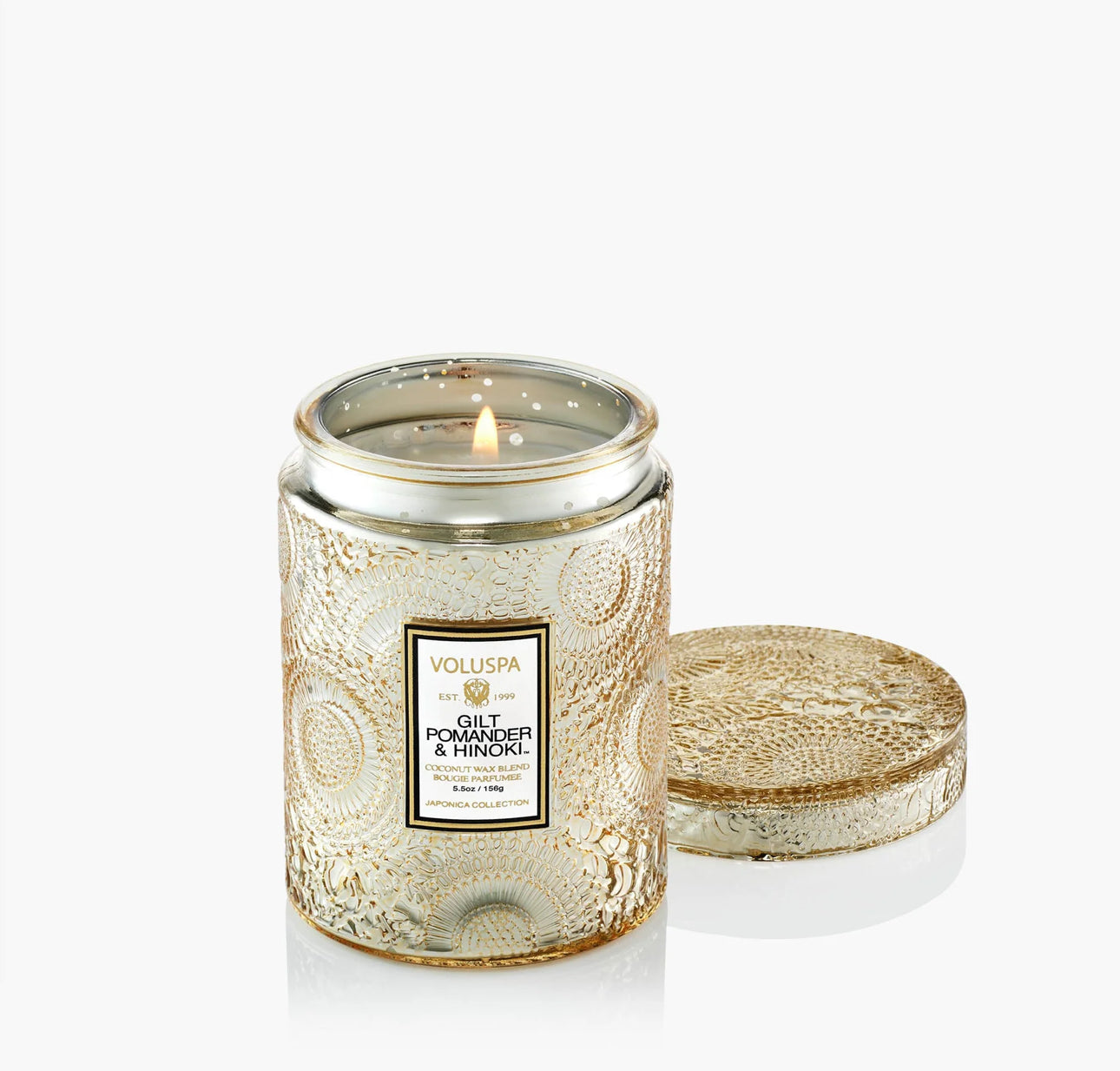 Gilt Pomander Hinoki Voluspa
