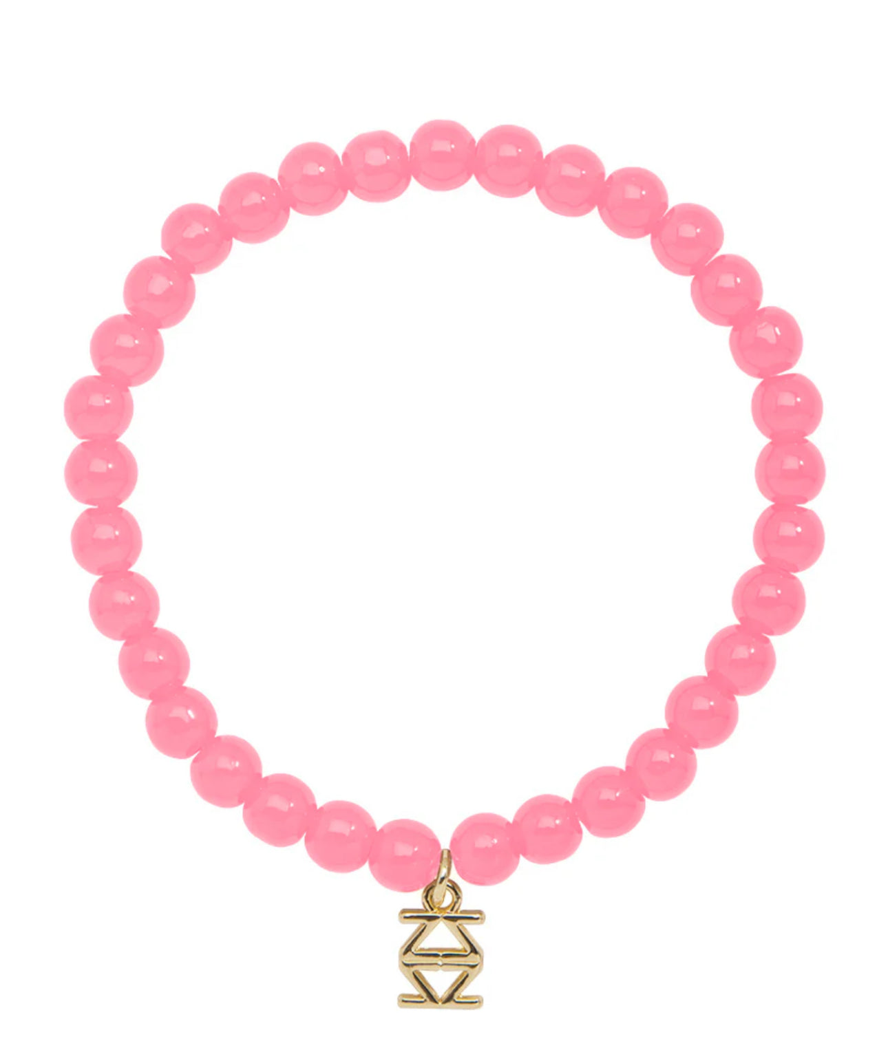Glass Bead Small Stretch Bracelet