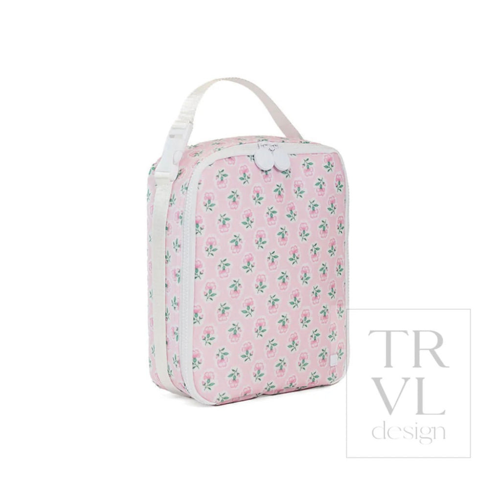 TRVL Insulated Lunch Bag | Petite Fleur Pink