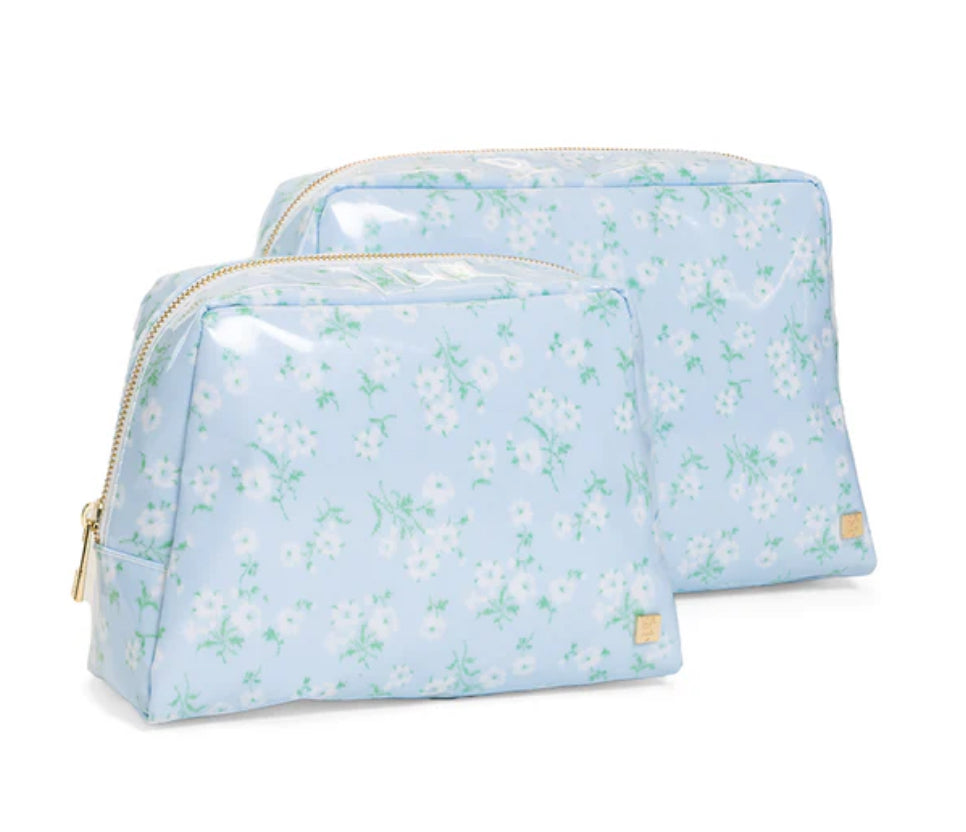 TRVL Kiki Floral Glossy Wash Bag Set