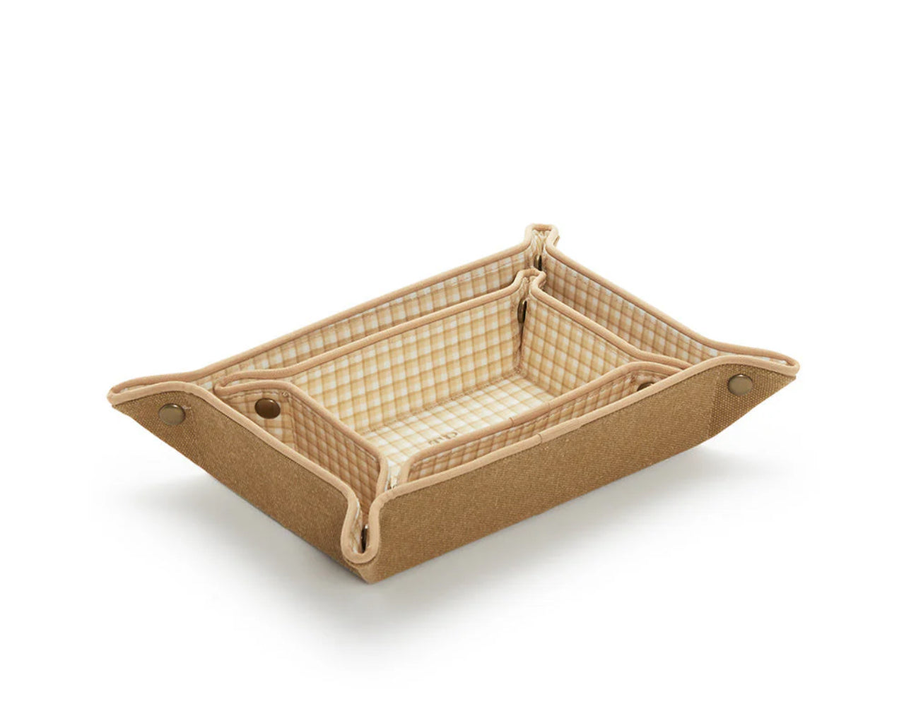 TRVL Men’s Double Catchall Tray Set