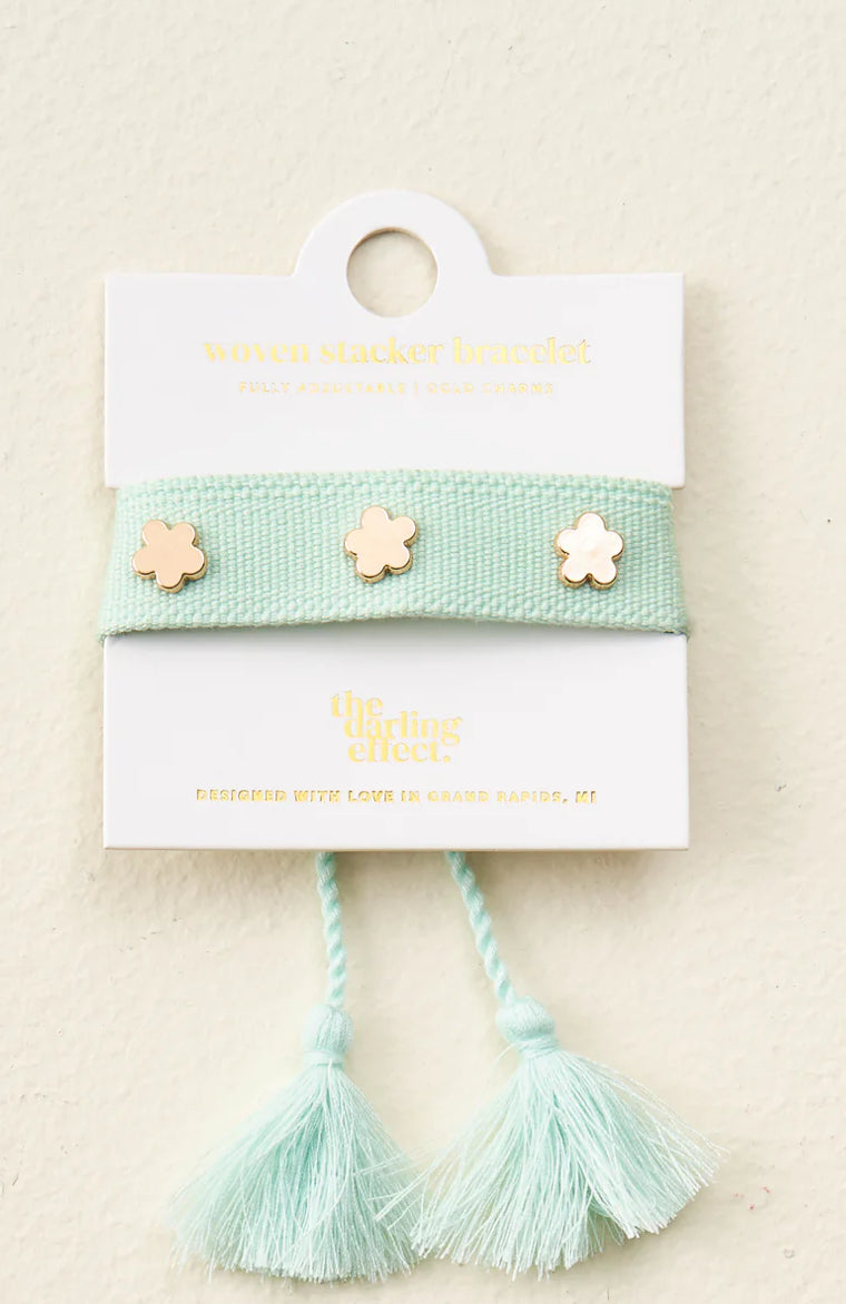 The Darling Effect woven Stacker Bracelet