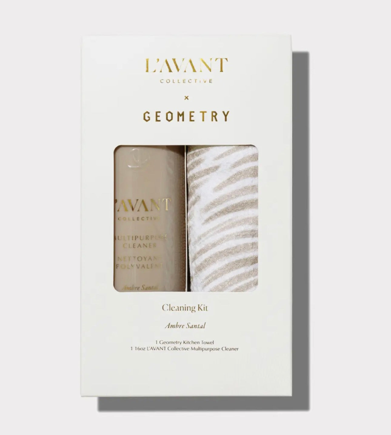 L’AVANT x Geometry Cleaning Set