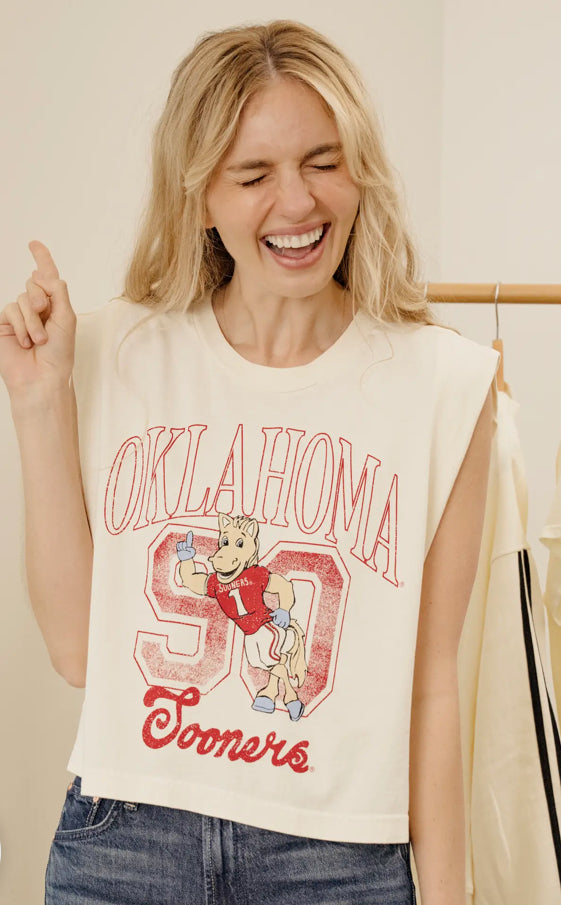 OU Sooners Club Mascot Muscle Tank