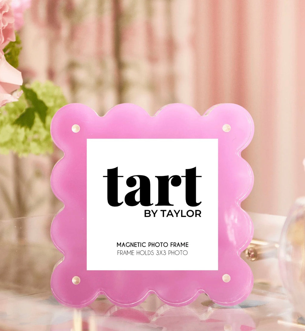 Fuchsia Mini Acrylic Picture Frame