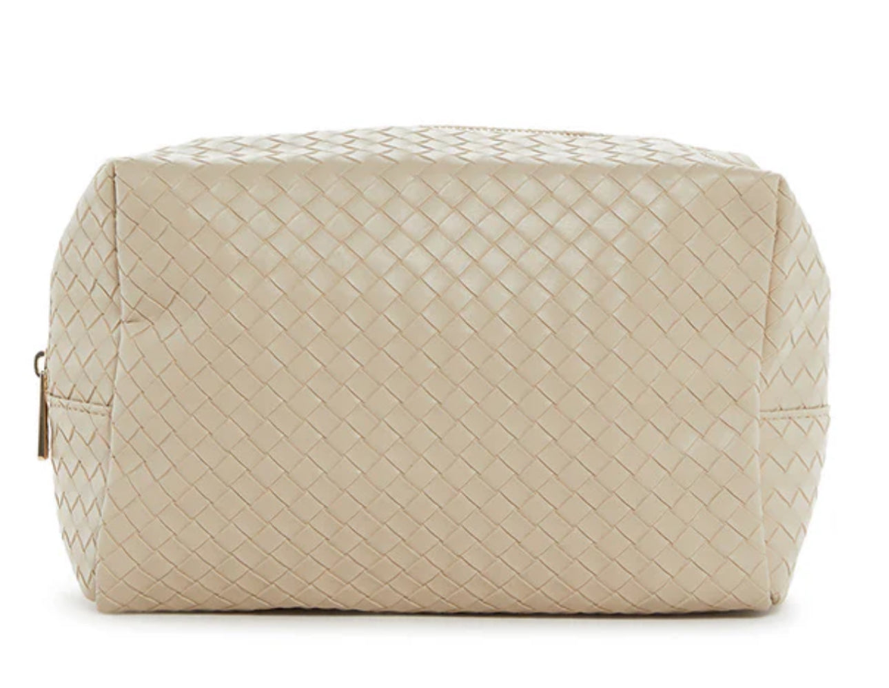 TRVL Everyday Cosmetic Bag Woven Bisque