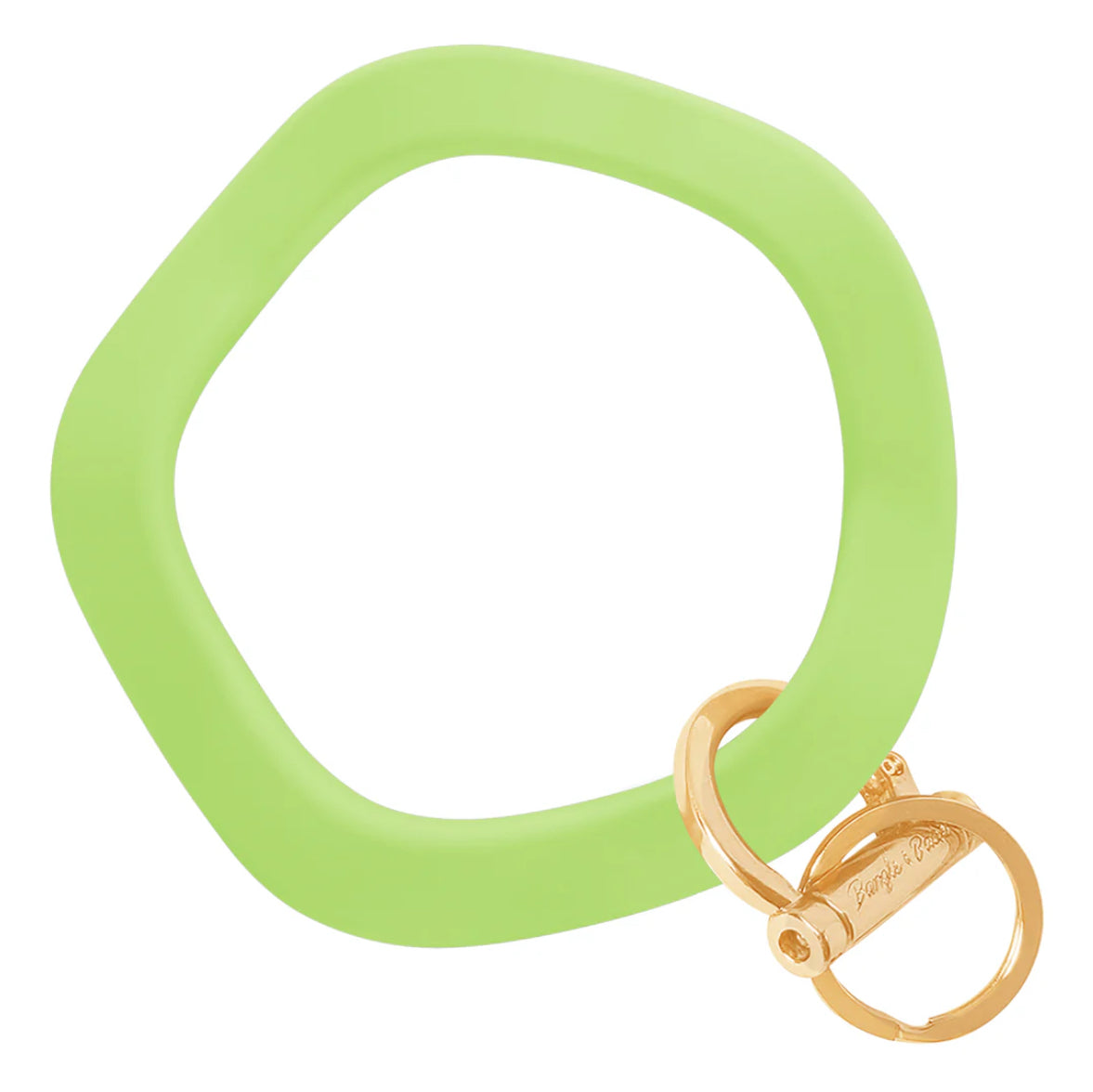 Babe and Bangle Wavy Key Ring