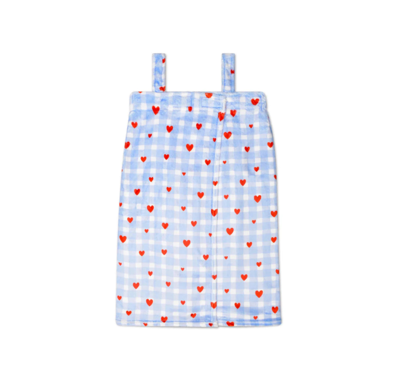 Gingham Hearts Spa Wrap