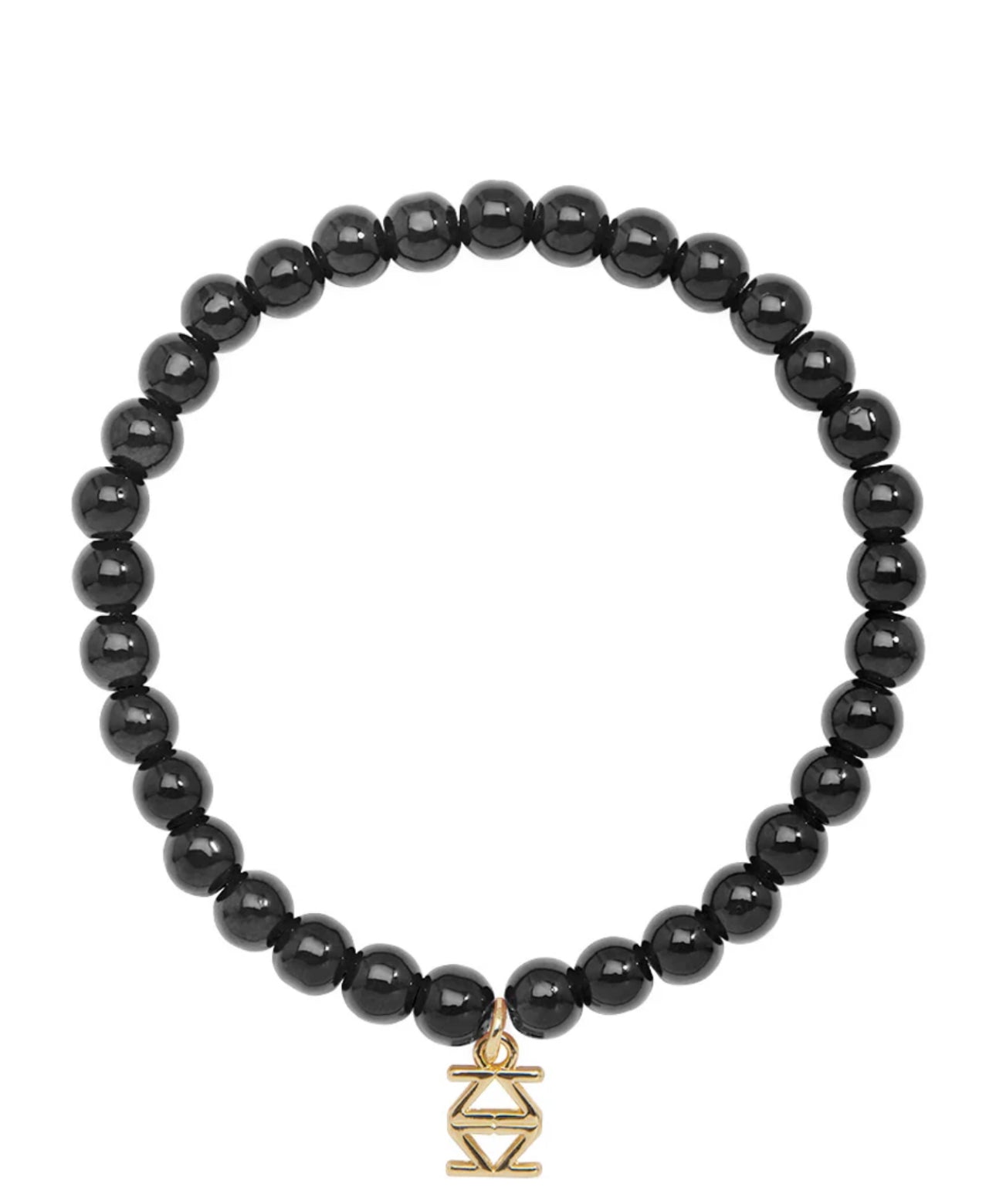 Glass Bead Small Stretch Bracelet