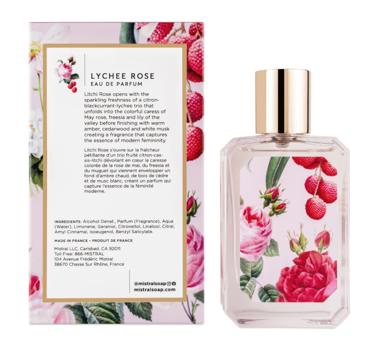 Mistral Lychee Rose Eau de Parfum Lychee Rose