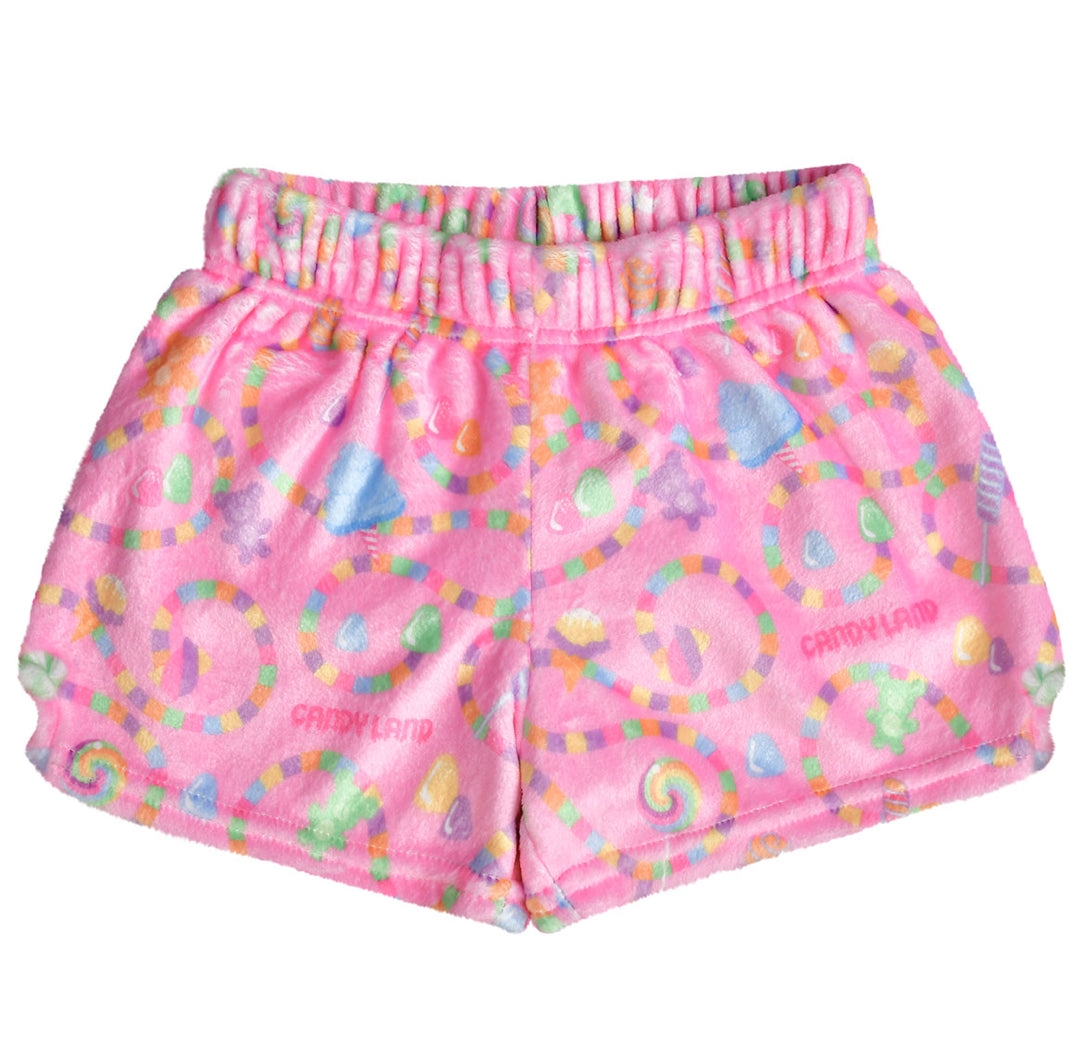 Candy Land Sugar Trail Plush Shorts