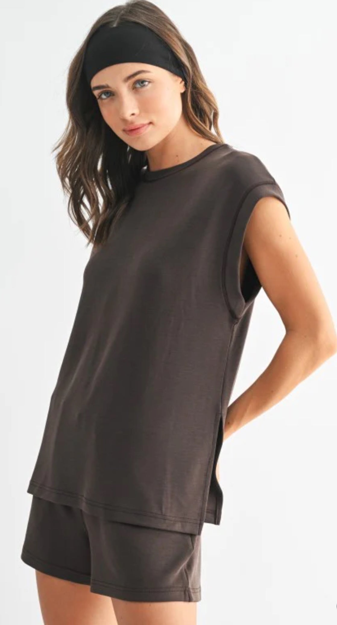 Mono B Laguna Scuba Top & Short Set