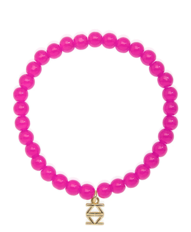 Glass Bead Small Stretch Bracelet