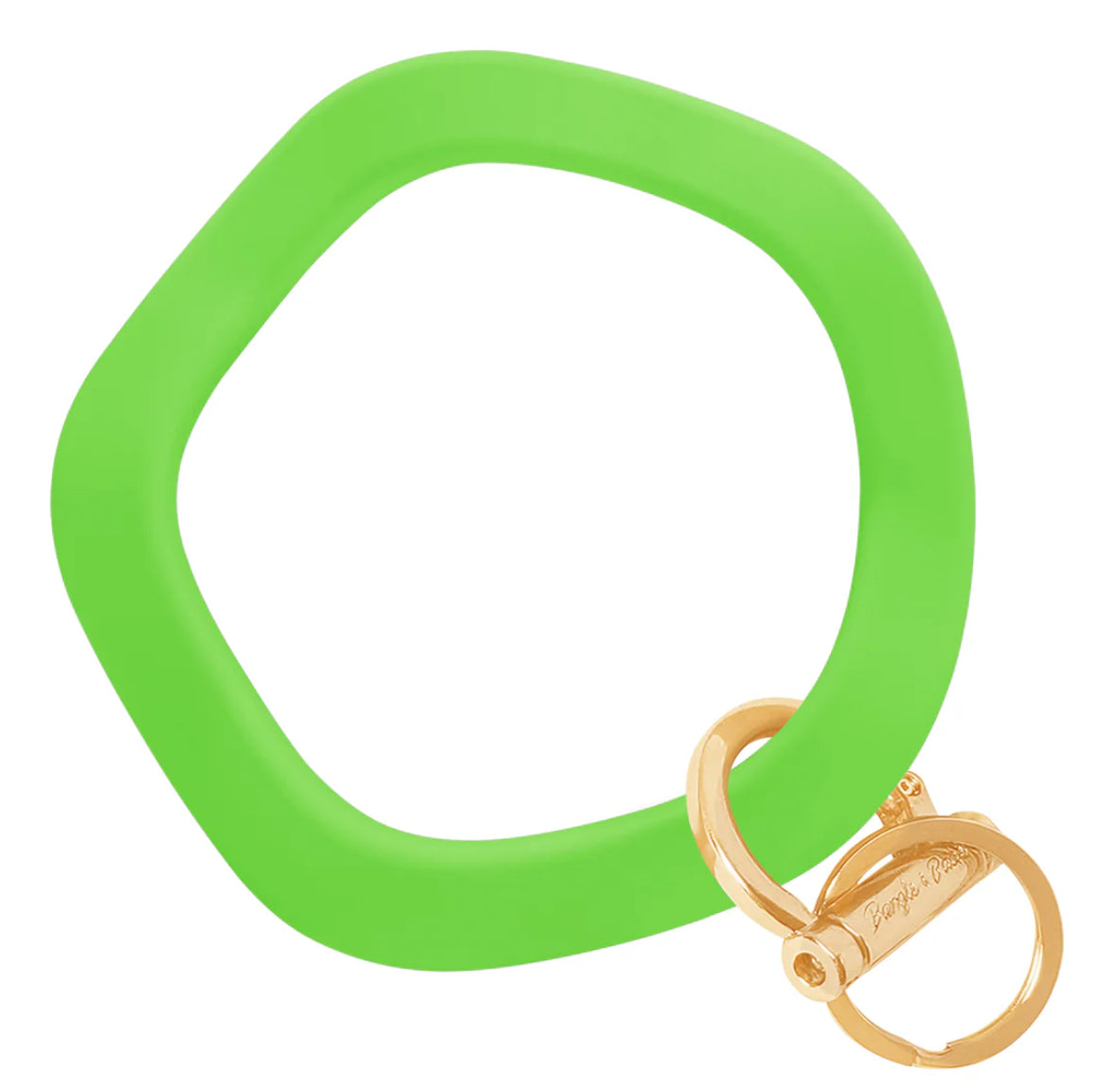 Babe and Bangle Wavy Key Ring