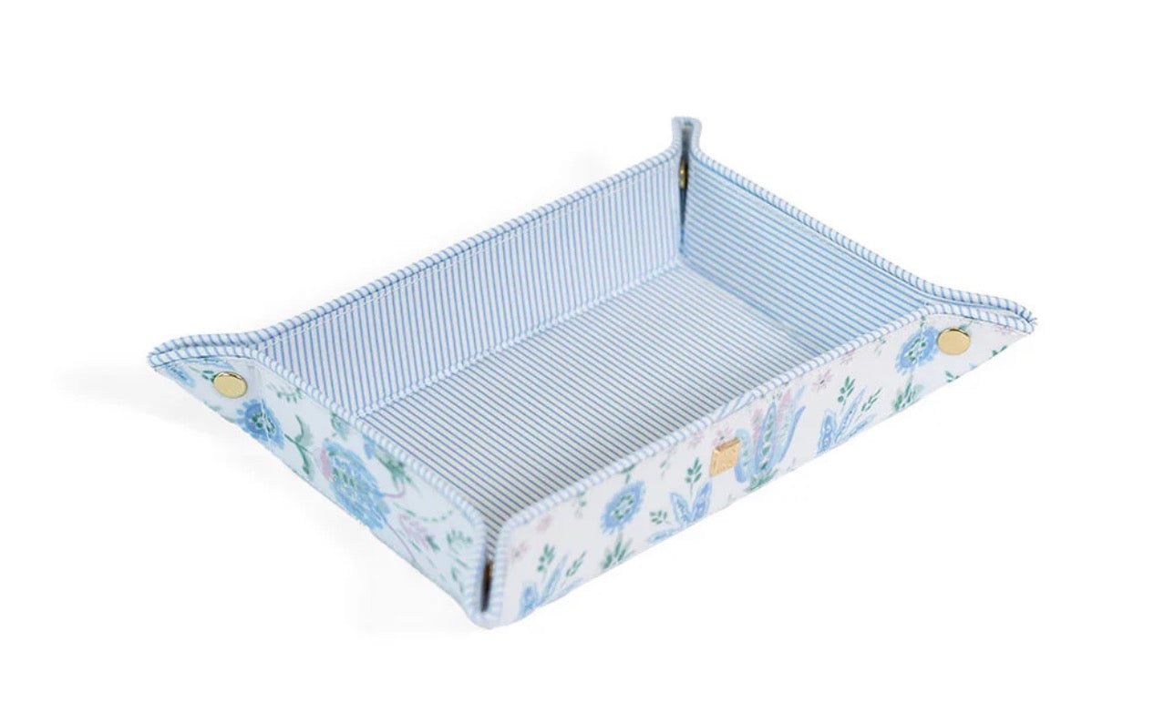 Luxe Glossy Seychelles Valet Tray Set | TRVL Design