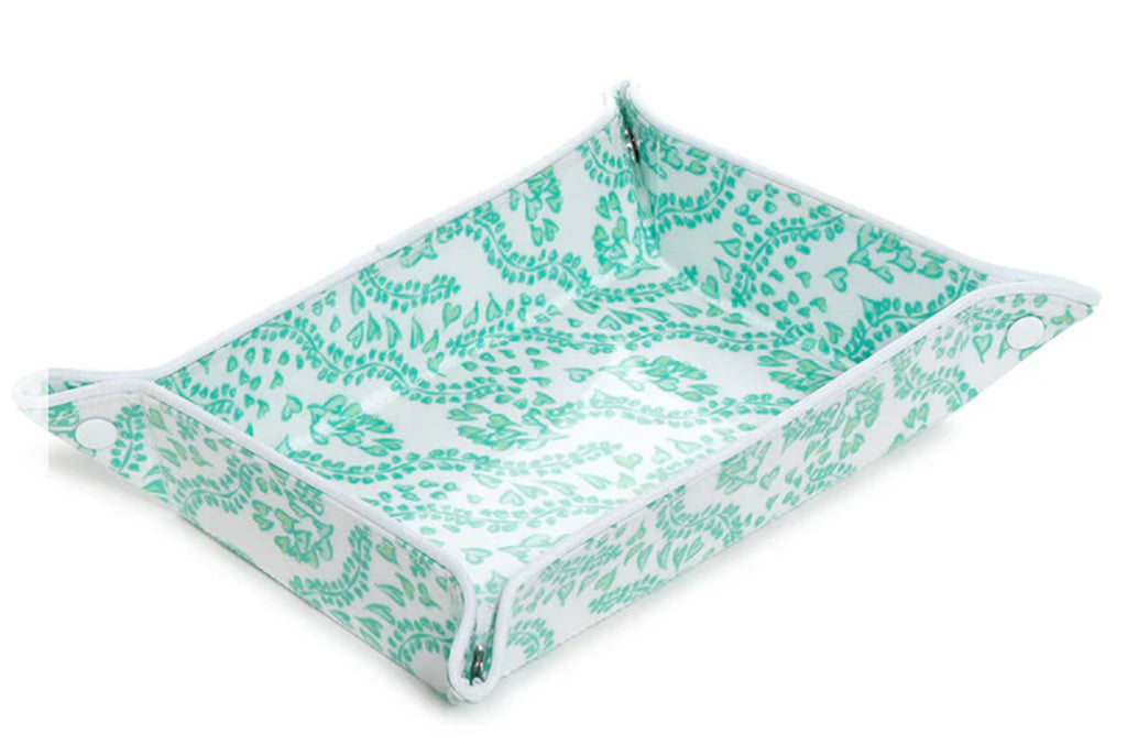 Luxe Gloss All Heart Green Valet Tray Set