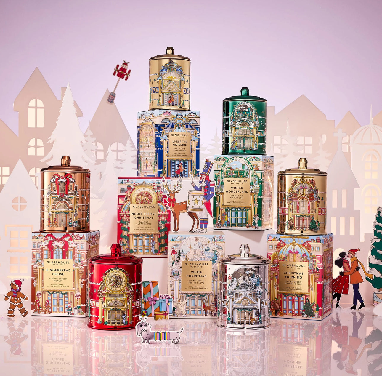 Christmas Morning 13.4 oz Glasshouse Candle