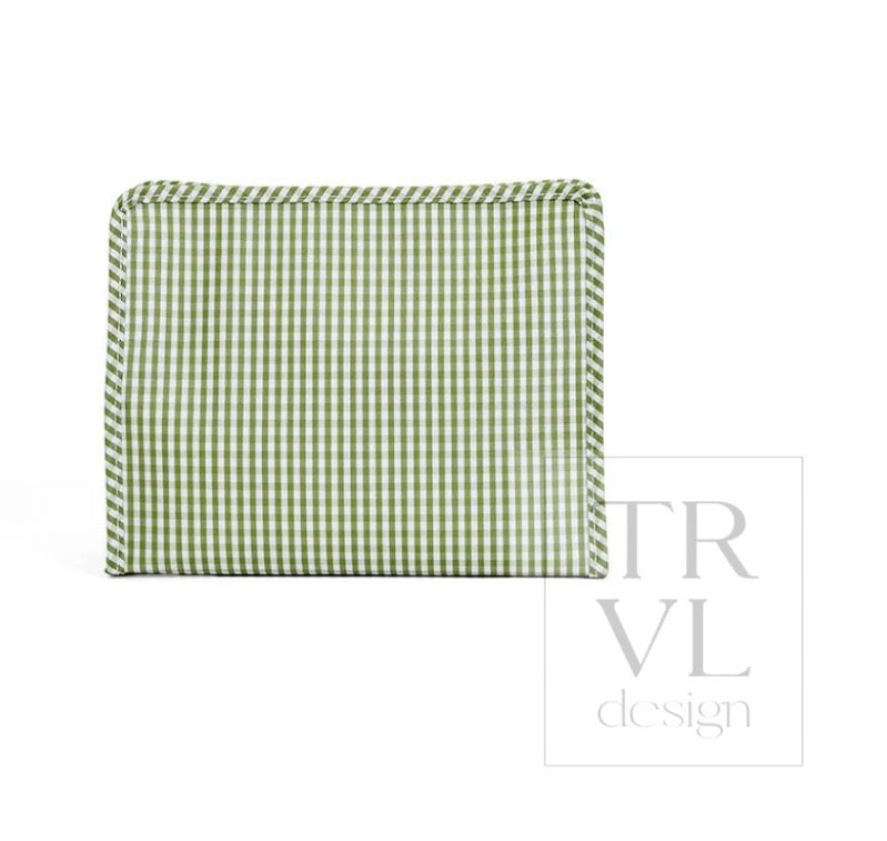TRVL Roadie Medium | Gingham Moss