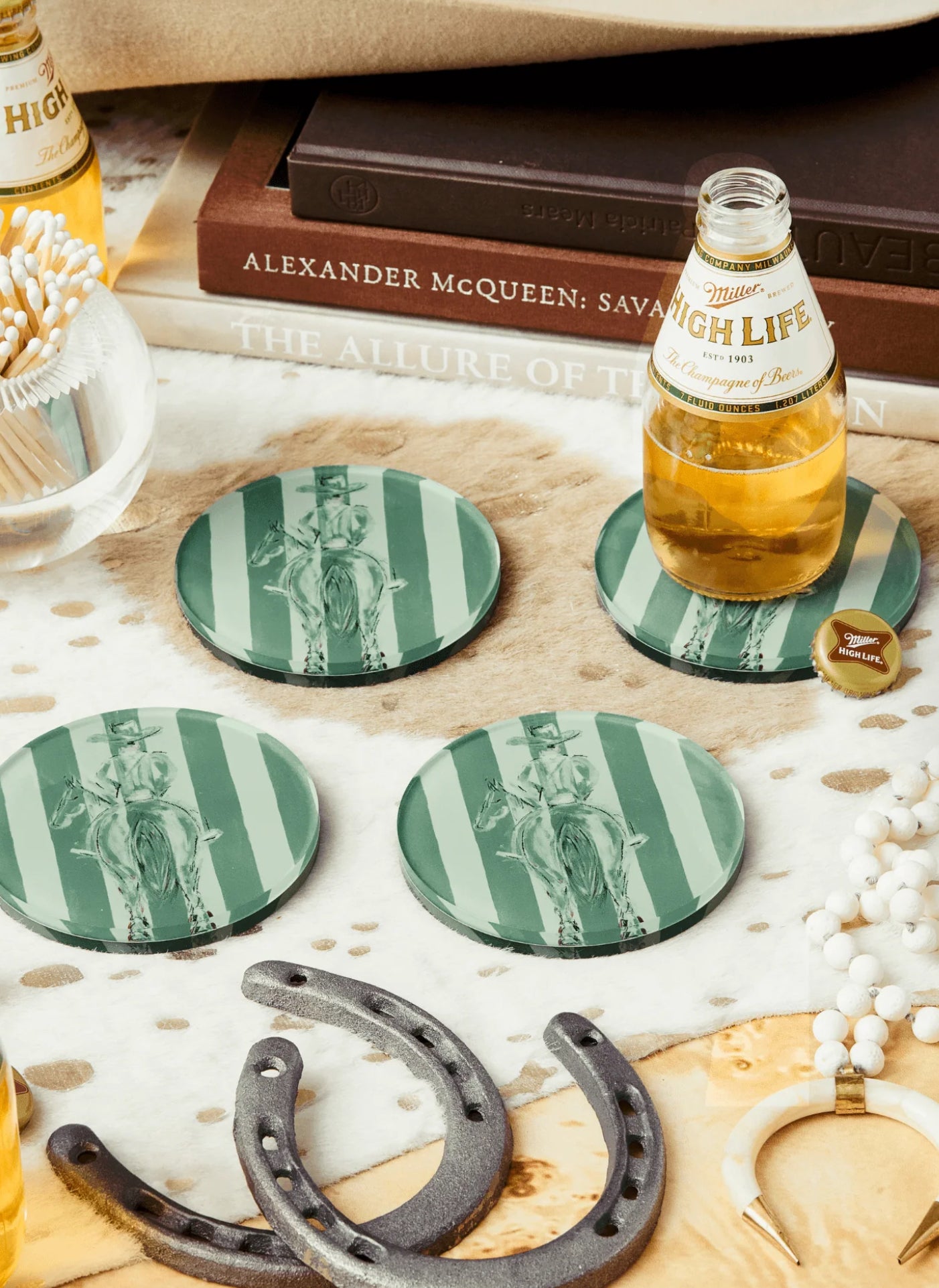 Trailblazer Stripe Coaster