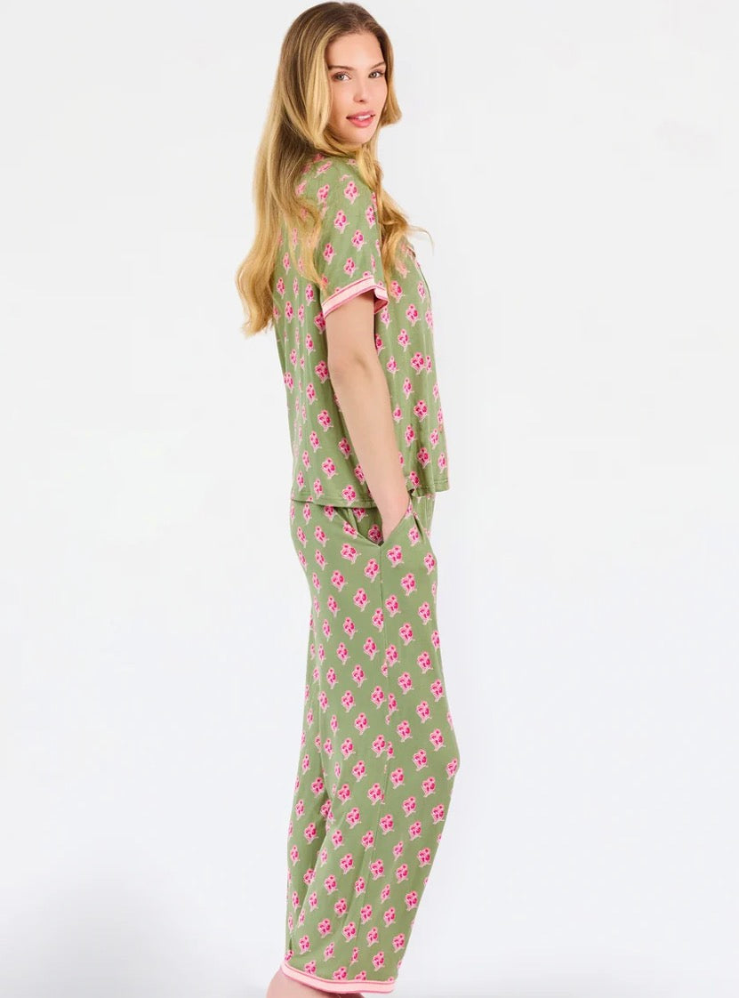 Block Print Charolette PJ Set