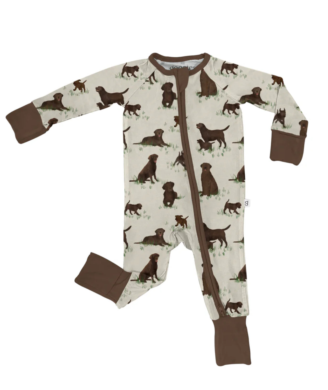 Labradors Zip Sleep Romper
