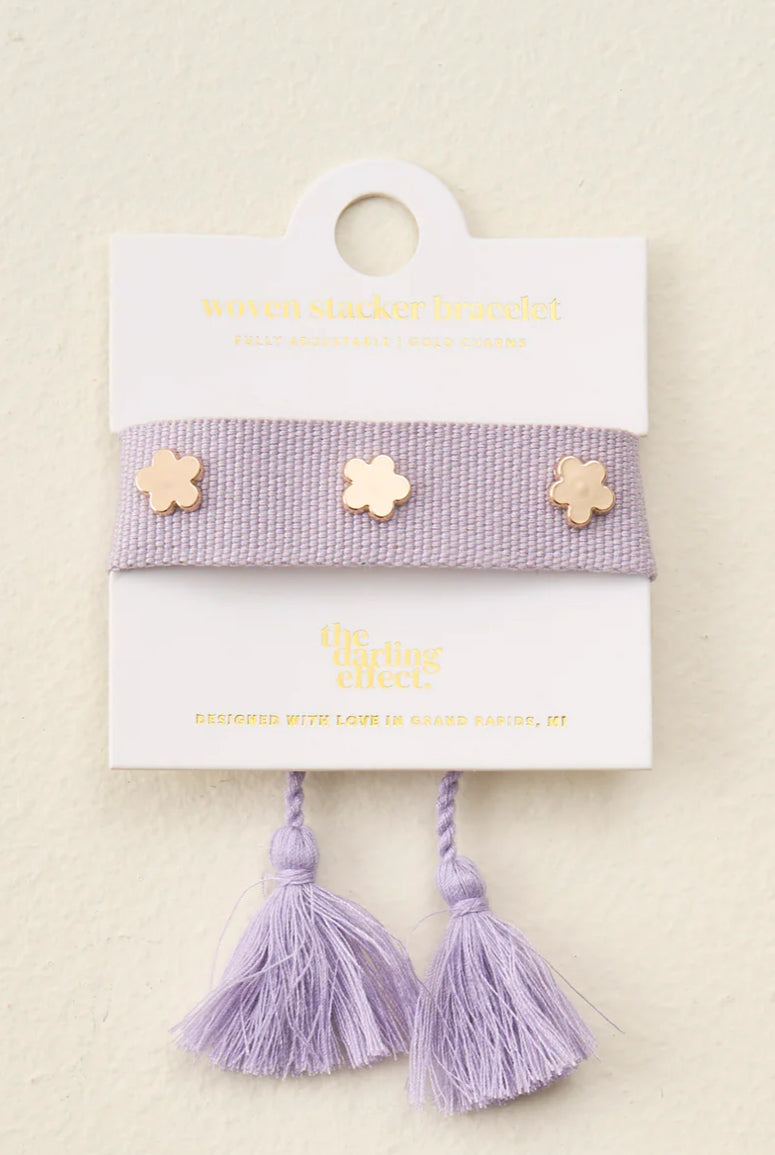 The Darling Effect woven Stacker Bracelet