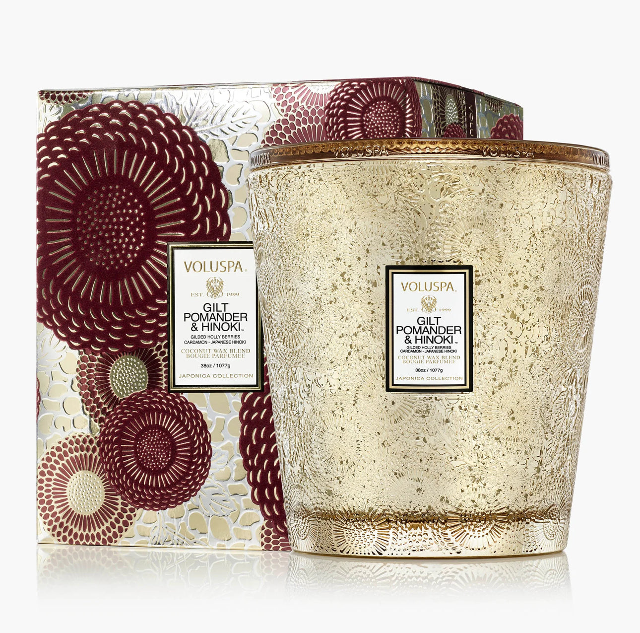 Gilt Pomander Hinoki Voluspa