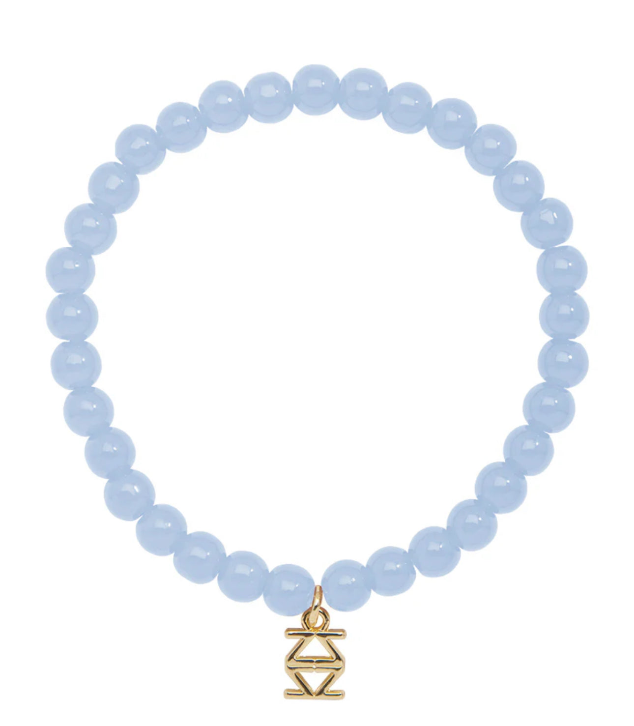 Glass Bead Small Stretch Bracelet