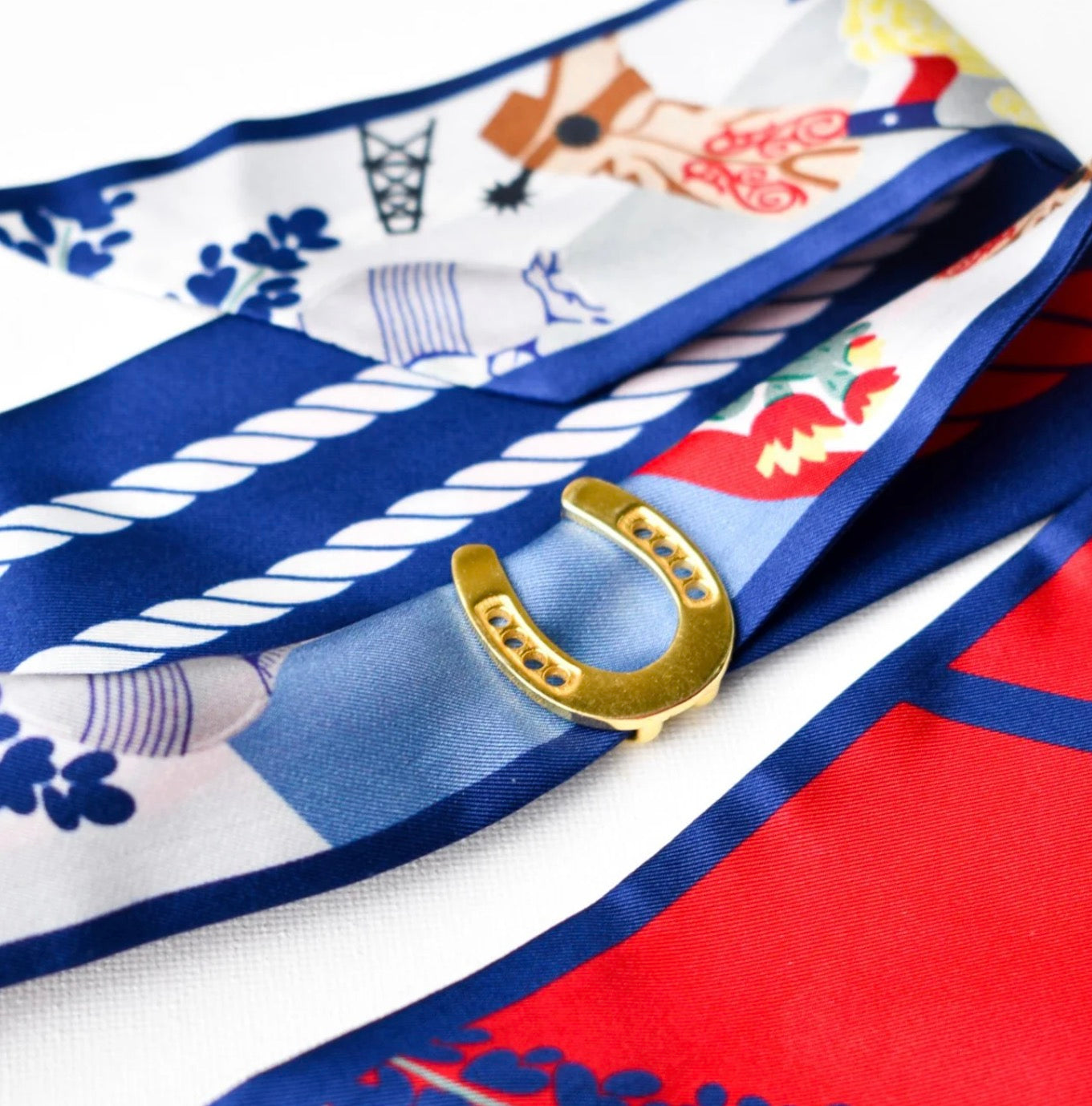 Skinny Scarf Sliders | Saturday Silks