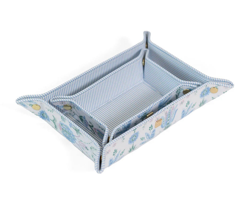 Luxe Glossy Seychelles Valet Tray Set | TRVL Design