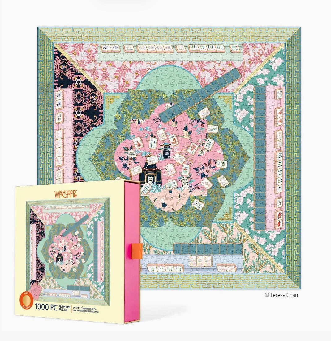 Let’s Play Mahjong 1000 Piece Puzzle
